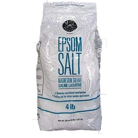 White Mountain Epsom Salt 4 LB Resealable Bag