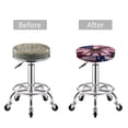 thumbnail image 5 of Lsque USA Eagle with Spread Wings Pattern Round Bar chair cushion covers Velvet Fabric Premium Comfort Protects from Scratches and Stains for 14-17 Inch Chair-12 inch, 5 of 7