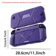 thumbnail image 6 of Switch 2 Case for Console, Hard Protective Mecha Style Drop Resistant NS2 Case, Cool Design Switch 2 Accessories for NS2 2025 (Purple), 6 of 13