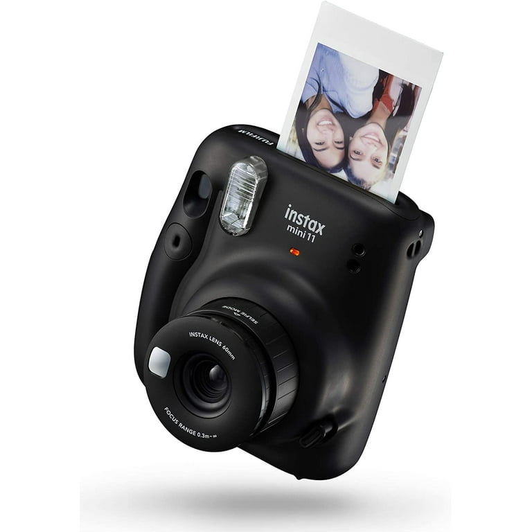 Fujifilm Instax Mini 11 Instant Film Camera, Charcoal Gray +