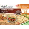 Nutrisystem D Members' Favorites 1 Day Diet Kit, Menu #16