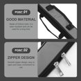 thumbnail image 4 of BESTYASH 1Pack Flute Transportation Case Grey Rectangular Shape for Students 28.1x4.1x1in, 4 of 8