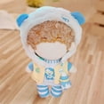 thumbnail image 5 of Doll Supplies Soft Overalls Birthday Gifts Home Decoration Animal Dolls Kids Toys Plush Toy Clothes Sweater Dolls Accessories 2, 5 of 8
