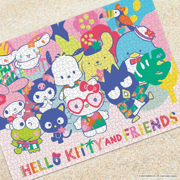 USAopoly, Hello Kitty¬Æ and Friends Puzzle, 1000-Piece, Tropical