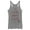 Gray Heather, variant on Women's Cruella Make Your Mark  Racerback Tank Top Gray Heather Large