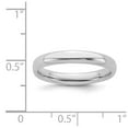 thumbnail image 5 of 925 Sterling Silver Stackable Expressions Rhodium Polished Ring Size: 7; for Adults and Teens; for Women and Men, 5 of 5