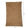thumbnail image 2 of Nearly Natural 6ft. x 4ft. Handwoven  Fiber Beacon Jute Rug, 2 of 3