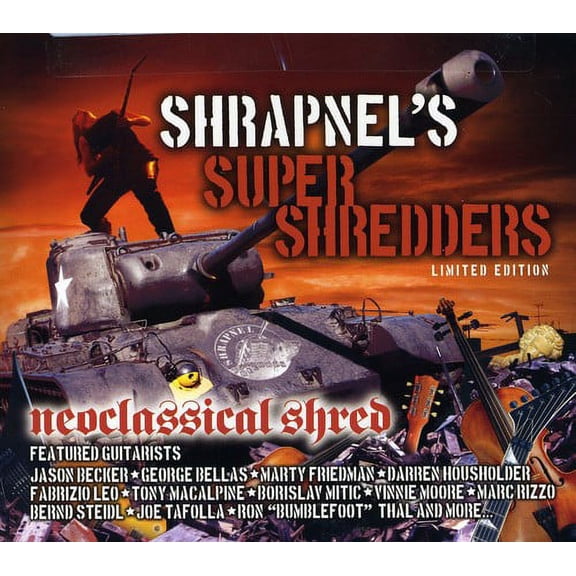 Various Artists - Shrapnel's Super Shredders: Neoclassical - Heavy Metal - CD