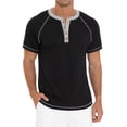 thumbnail image 1 of Playera Casual Moda Henley Waffle Manga Corta Para Hombre, 1 of 7