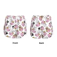 thumbnail image 5 of Picia French Bulldog Duck Pattern Women's 2 in 1 Athletic Running Shorts High Waisted Workout Casual Gym Sweat Shorts with Comfy Liner Zipper Pockets-X-Large, 5 of 9