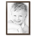 thumbnail image 2 of ArtToFrames 21x30" Gold with Burgundy Panel Picture Frame, Gold Wood Poster Frame, with Regular Acrylic and Foam Backing 3/16 inch (FBPL-4758), 2 of 7