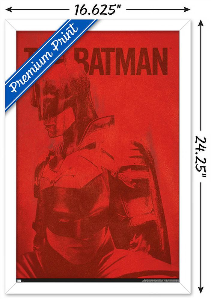 DC Comics The Batman - Photo Wall Poster, 14.725" x 22.375", Framed