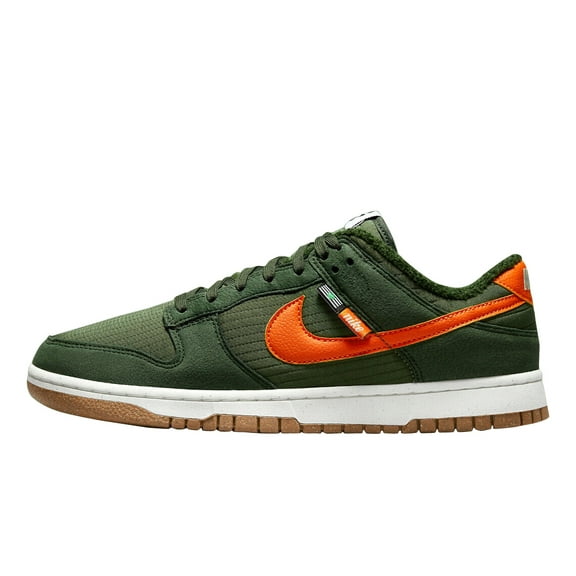 Big Kid's Nike Dunk Low SE Sequoia/Orange-Medium Olive (DC9561 300) - 5