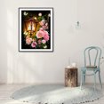 thumbnail image 3 of Cuadros Decorativos Lámpara de flores Pintura de diamantes 5D DIY Taladro redondo completo Imagen de diamantes de imitación Tmvgtek embutido en tela, 3 of 9