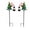 A, variant on Solar Christmas Lights Outdoor Lanterns with Santa and Tree Design, Warm White, for Yard and Garden Pathway, Outdoor Decorations, 2 Pack