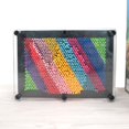 thumbnail image 4 of Rainbow Colorful Square Plastic Hand Model 3D Versatile Needle Drawing Hand Model Children's Handprint Plastic Crafts Toy, 4 of 9