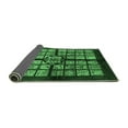 thumbnail image 2 of Ahgly Company Indoor Rectangle Abstract Emerald Green Modern Area Rugs, 5' x 8', 2 of 4