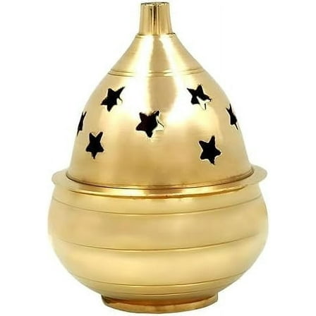 Kuber Goblet Brass Table Diya Decorative Round Gift for Home & Office Decor, Gold