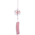 thumbnail image 1 of 1Pc Glass Wind Chime Simple Beautiful Printed Wind Bells Wind Chimes for Office Home Hotel, 1 of 7