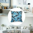 thumbnail image 5 of Ocean Killer Whales Funny Throw Pillow Covers Pack Plush Cushion Protect Case for Sofa Bedroom, 5 of 7