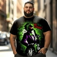 thumbnail image 2 of playera grande y alto para hombre big and tall men t shirt camisas playeras manga corta 9XL 3DTS10075, 2 of 7