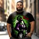 thumbnail image 2 of playera grande y alto para hombre big and tall men t shirt camisas playeras manga corta 5XLT 3DTS10075, 2 of 7