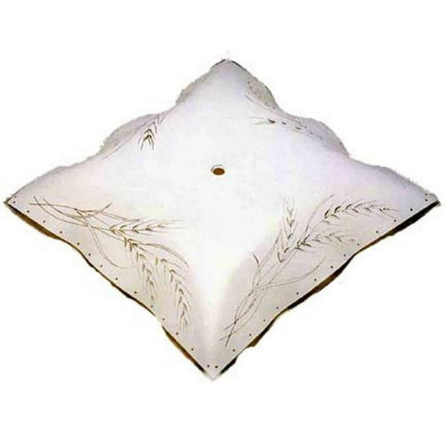 Westinghouse Lighting 8180000 Square Wheat Design Diffuser Shade - Pack of 10