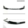 thumbnail image 2 of FITS 2019-2021 BMW G20 330i M340i GLOSS BLACK MP STYLE FRONT BUMPER LIP SPLITTER KIT, 2 of 5