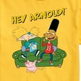 thumbnail image 3 of Hey Arnold! - Arnold, Gerald, and Abner - Men's Short Sleeve Graphic T-Shirt, 3 of 5