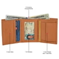 thumbnail image 5 of Boys Slim Compact Id and Coin Pocket Trifold Wallet, 5 of 8