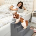 thumbnail image 6 of Precious Tails Deluxe High-Density Foam 4-Step Pet Stairs for Dogs and Cats - Durable, Lightweight, and Portable Staircase for Easy Mobility Assistance, 6 of 8