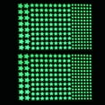 thumbnail image 1 of 2 Hojas de Pegatinas de Pared o Techo de Estrellas Cúpulas 3D que Brillan en la Oscuridad, Brillantes, para Ropa de Cama de Niños o Regalo de Cumpleaños, Hermosas Calcomanías de Pared y Decoraciones, 1 of 6