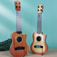 thumbnail image 2 of Shisuyan Simulation Guitar Toy Plastic Guitar Model Toy Kids String Instrument Musical Toy, 2 of 8