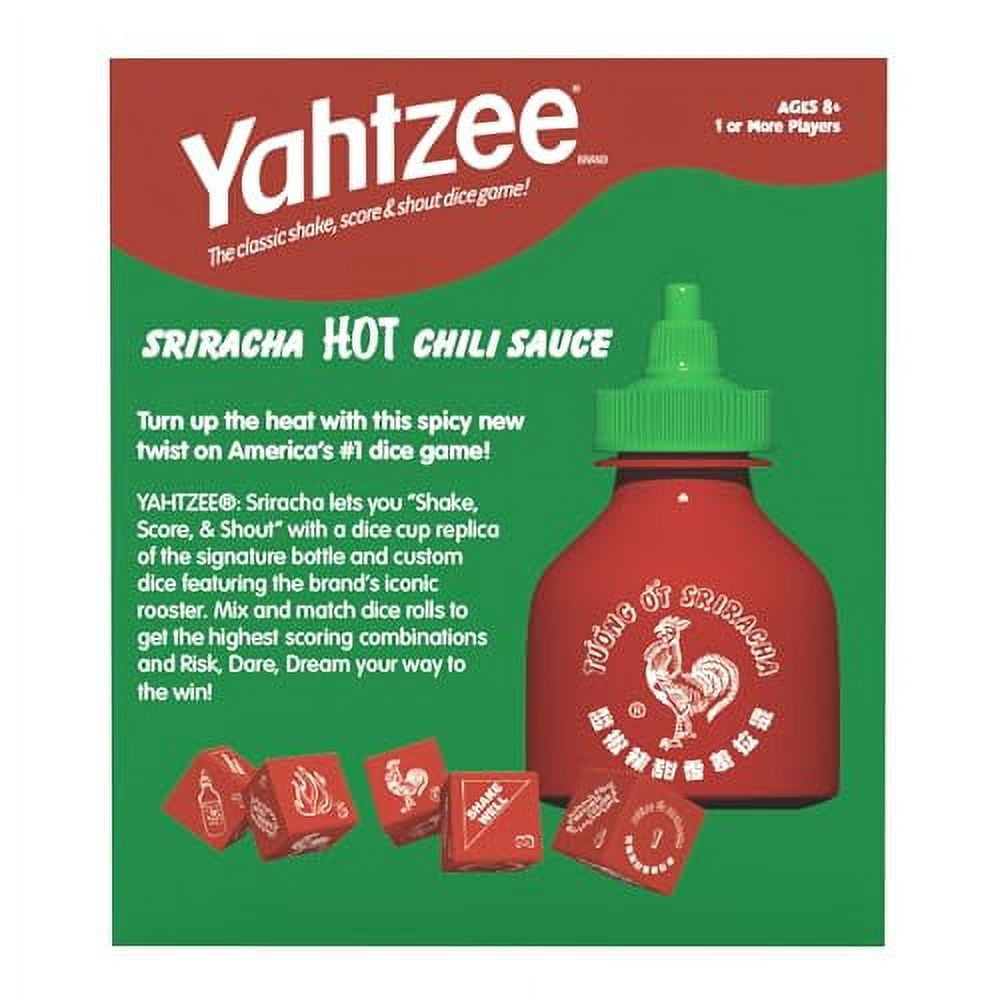 Yahtzee Sriracha Edition Dice Game