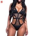 thumbnail image 1 of Mujeres Sexy Perspectiva Body Malla Lencería hueca Ropa interior Ropa de dormir, M sidaley XX000212-02, 1 of 7