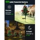 thumbnail image 4 of Decoraciones navideñas solares RWNXKARN para árboles luces impermeables, 4 of 7