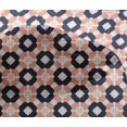 thumbnail image 4 of oneOone Viscose Chiffon Navy Blue Fabric Floral Block Craft Projects Decor Fabric Printed By The Yard 42 Inches Wide, 4 of 4