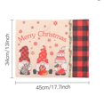 thumbnail image 4 of Indoor Christmas Decoration Family Table Dinner Chair Back Decoration Table Flag Placemat Tableware Set Dining Room Decoration, 4 of 7