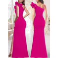thumbnail image 2 of Vestido VFSHOW Maxi fruncido con volantes y una correa para el hombro para mujer, 2 of 6