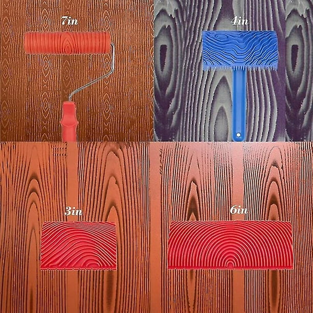 Wood pattern roller deals