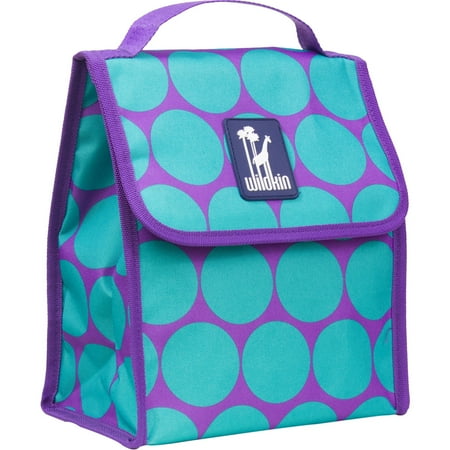Wildkin Dot Aqua Lunch Bag Wildkin Dot Aqua Lunch Bag