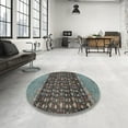 thumbnail image 3 of Ahgly Company Indoor Rectangle Abstract Gunmetal Gray Abstract Area Rugs, 2' x 4', 3 of 6