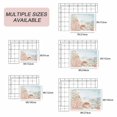 thumbnail image 6 of Red Blue Coastal Outdoor Rug 3x5 Ft, Non Slip Washable Area Rug, Nautical Beach Coral Shell Seaside Patio Rugs Carpet Runner, Large Floor Mat for Indoor/Outdoor Deck Porch Camping, 6 of 8