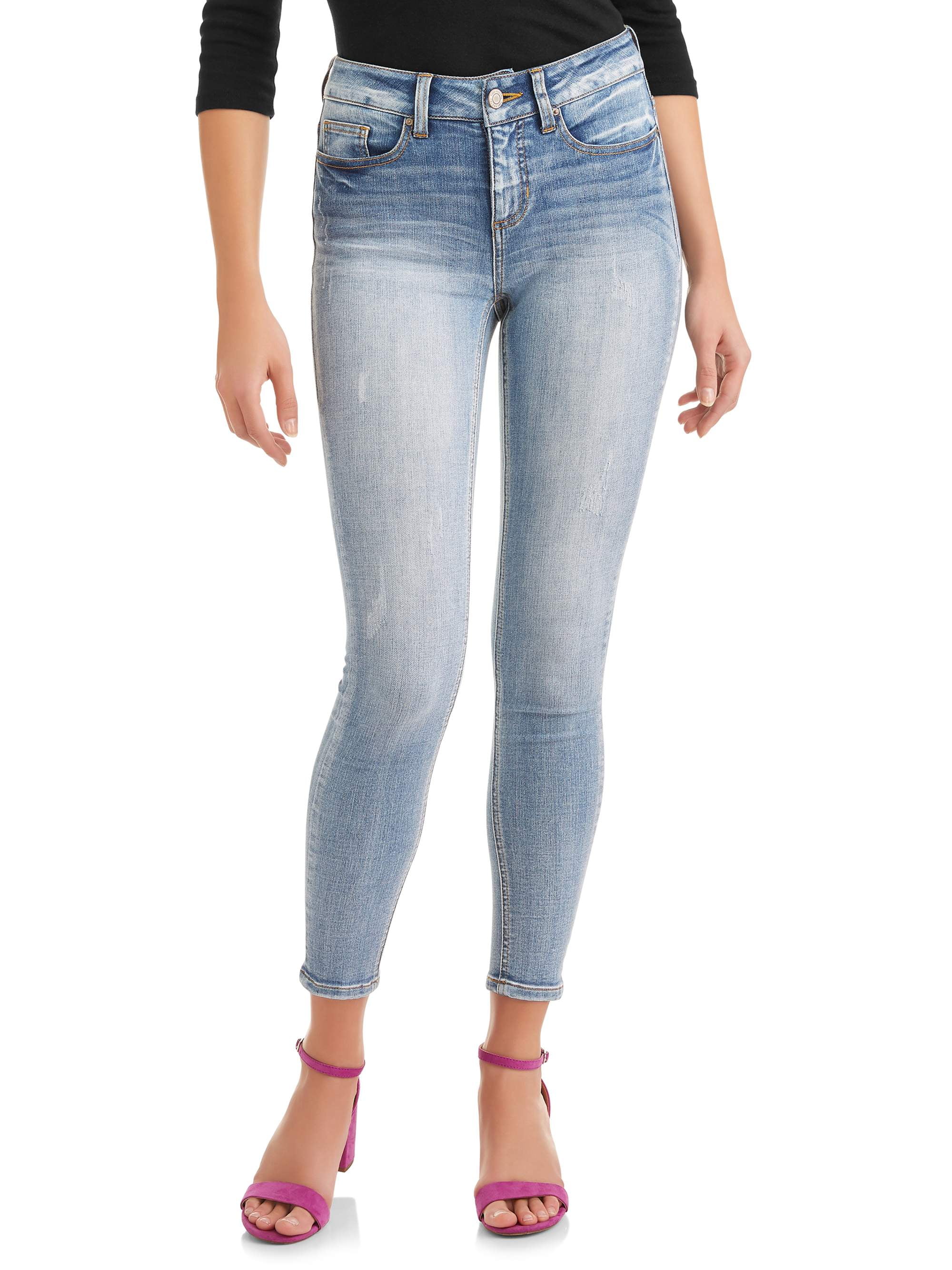 time and tru mid rise jeans