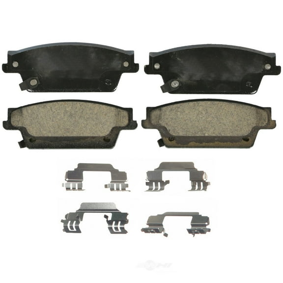 Wagner QuickStop ZD1020A Ceramic Disc Brake Pad Set Fits select: 2006-2007 CADILLAC CTS-V, 2005-2011 CADILLAC STS