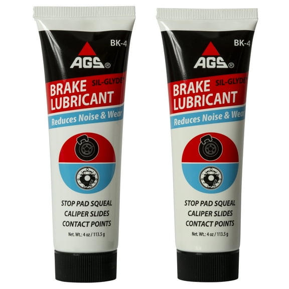SLI-GLYDE High Temperature Silicone Brake Lubricant 4 oz Tube (2 Pack)
