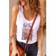 thumbnail image 3 of ABPHQTO Camiseta sin mangas blanca con gráfico But First COFFEE para mujer, 3 of 5