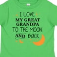 thumbnail image 4 of Inktastic I Love My Great Grandpa to the Moon and Back Boys or Girls Toddler T-Shirt, 4 of 5