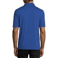 thumbnail image 3 of Hanes Men's Sport Heathered Performance Polo, 3 of 5