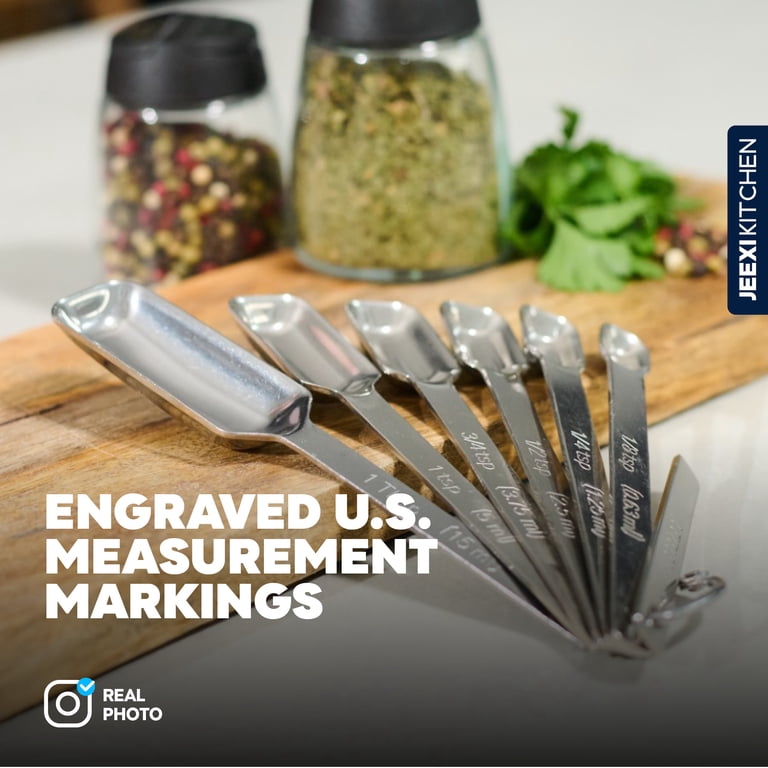 JEEXI 7-Piece Magnetic Measuring Spoon Set photo 4